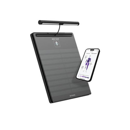 Stazione sanitaria connessa Body Scan nera