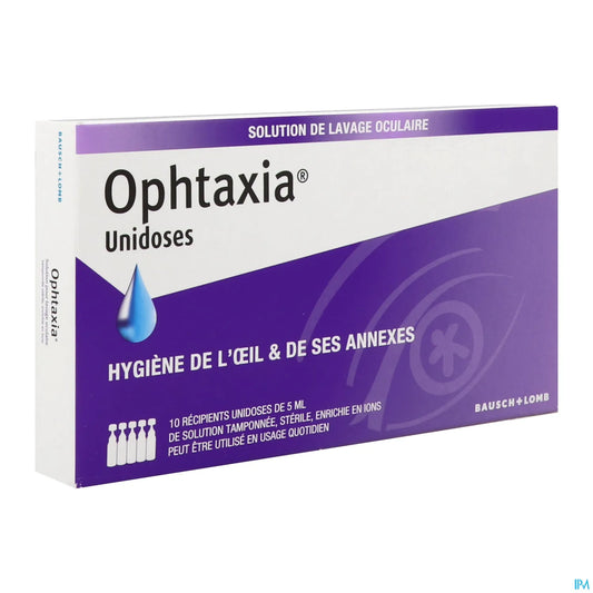 Solution Lavante Oculaire 10 Unidoses de 5 mL