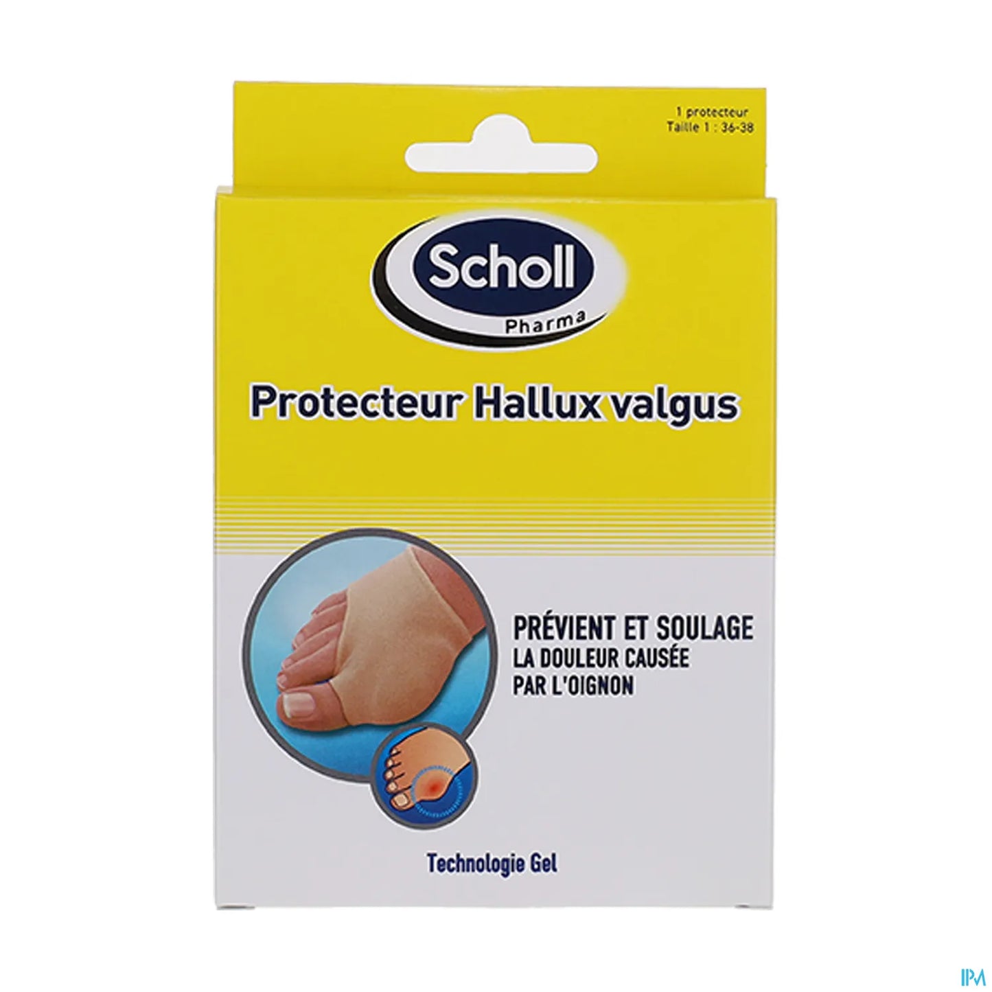 Protezione per alluce valgo taglia 1