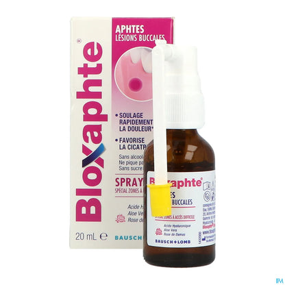 Bausch &amp; Lomb Bloxaphte Oral Spray Adult 20ml