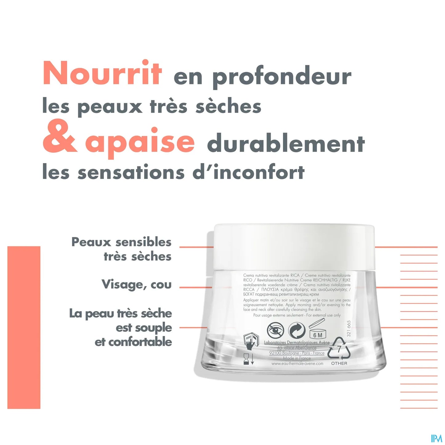Crema ricca rivitalizzante nutriente