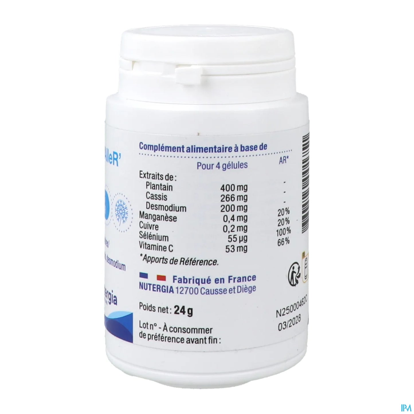 ErgyAller Seasonal Comfort 60 Capsules