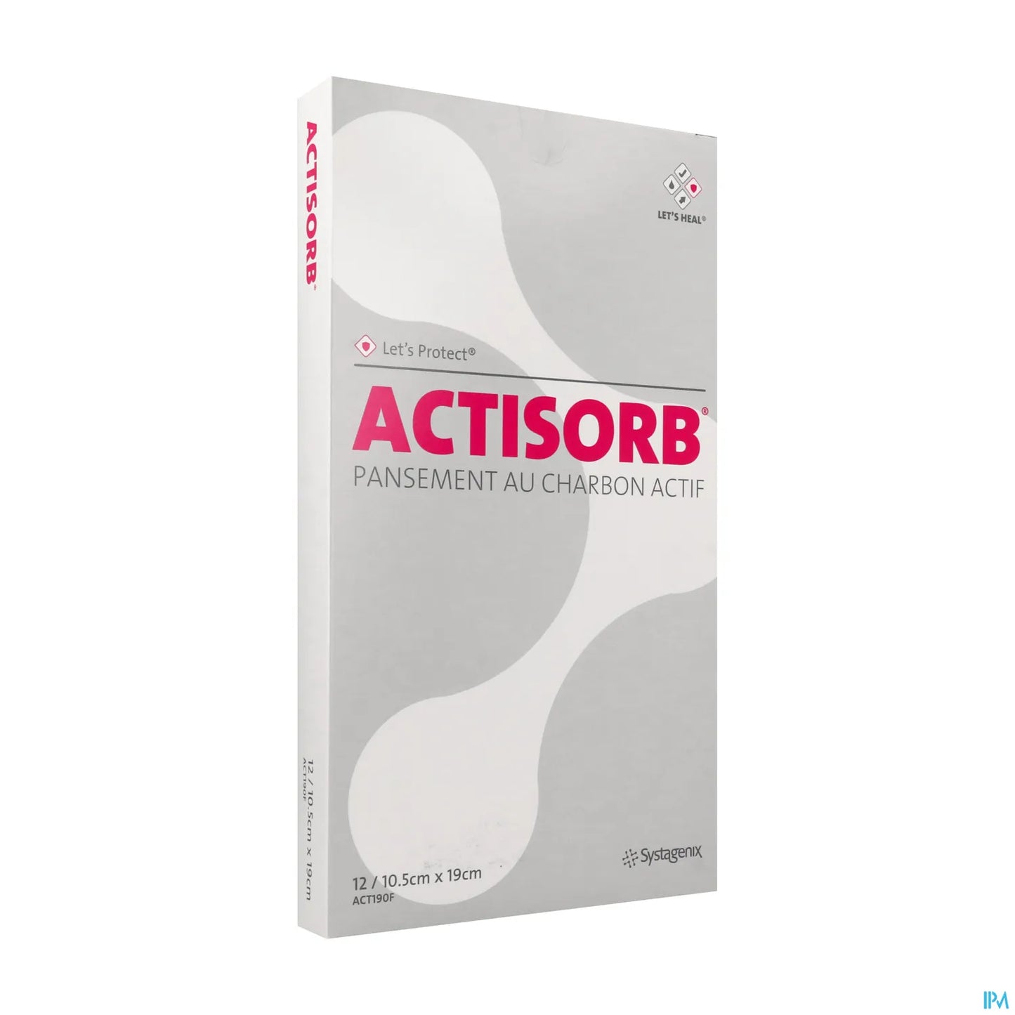 Actisorb Pans 10,5x19 cm Scatola da 12