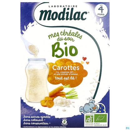 Organic Rice Carrot Cereal From 4 Months 250g