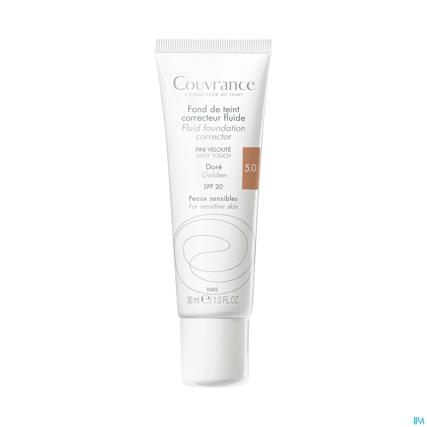 Couvrance Fond de Teint Correcteur Fluide Doré SPF20 30ml