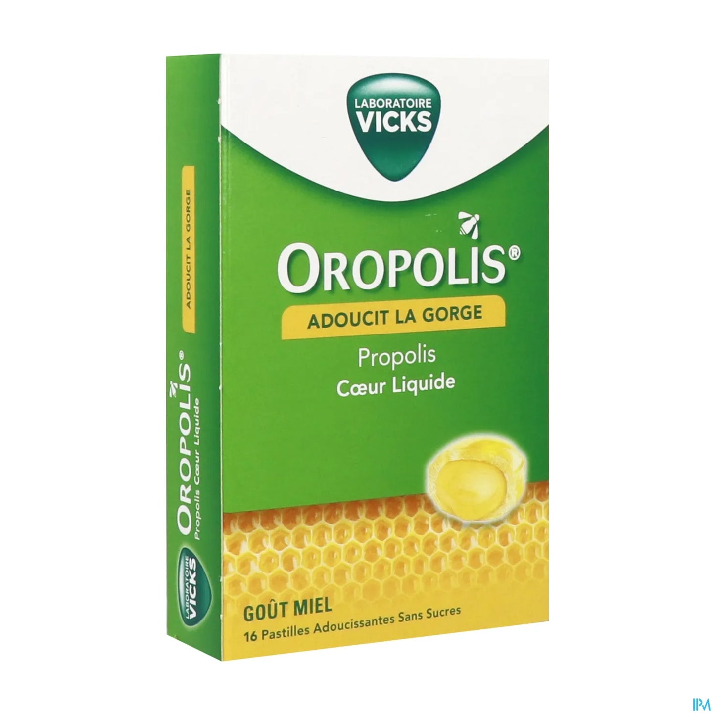 Vicks Oropolis Coeur Liquide 16 Pastilles Sans Sucre