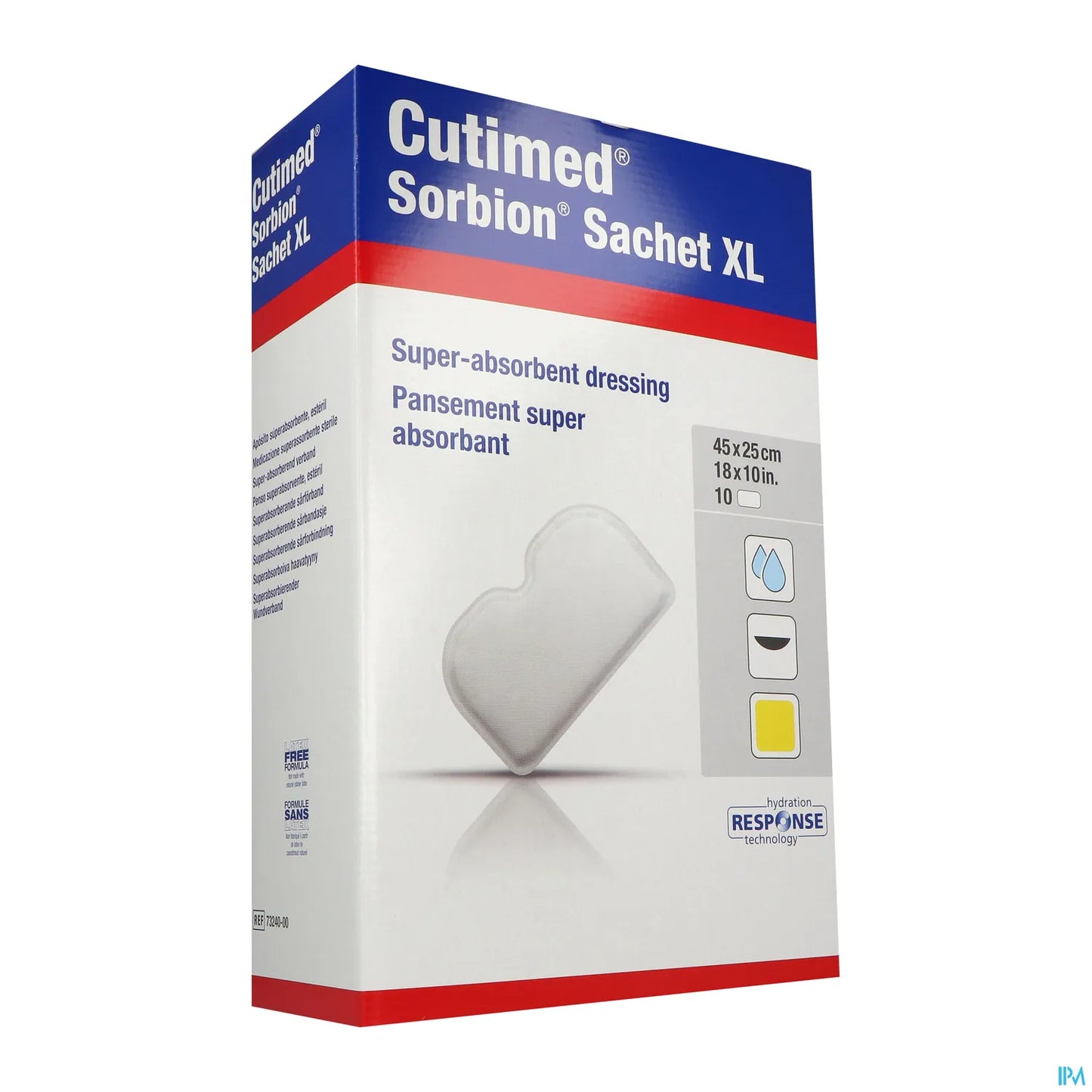 Pansement Sorbion 45 x 25 cm Boîte de 10