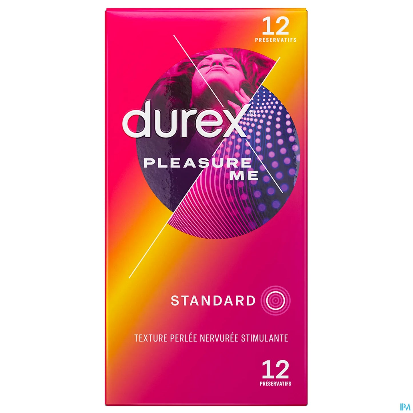 Pleasure Me Extra Lubricated Ribbed and Beaded Condoms 12 Condoms