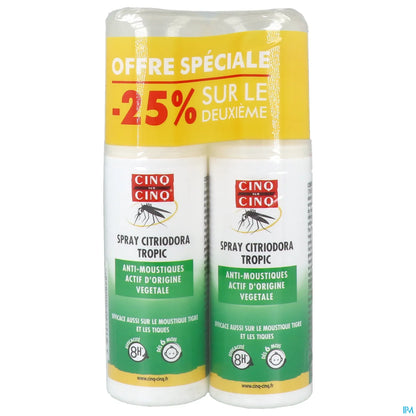 Citriodora Plant Repellent Spray 2x100ml