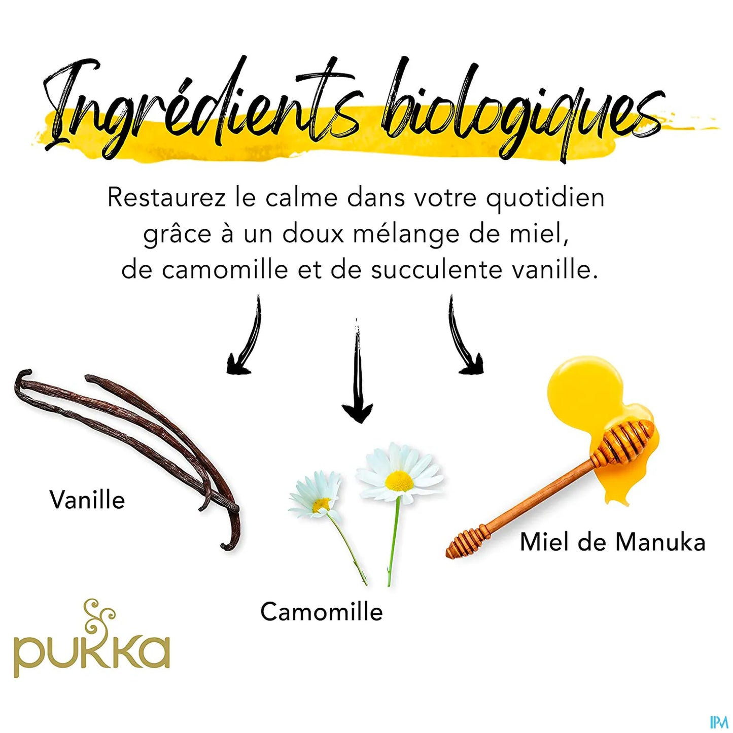 Infusion Camomille Vanille Miel de Manuka 20 sachets