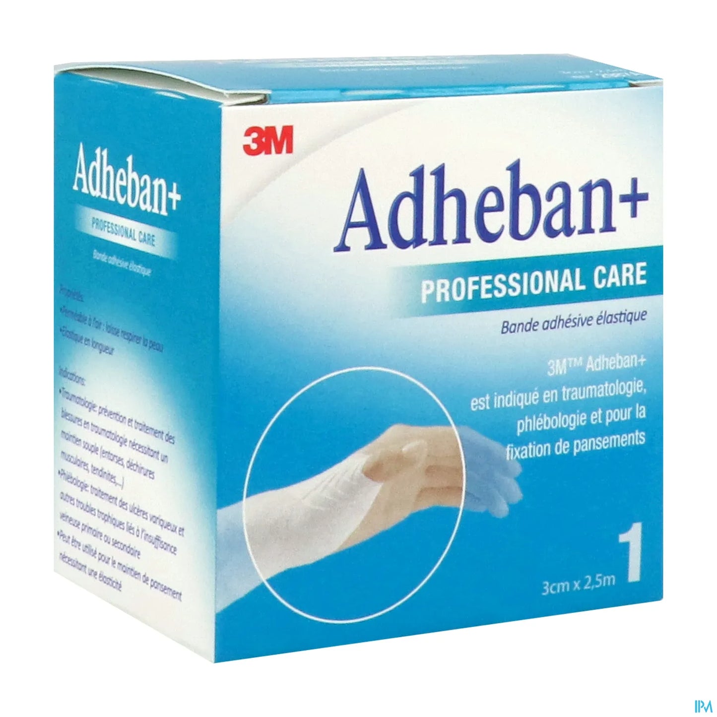 Adheban Plus Bande de Contention Adhésive 2.5m x 3cm
