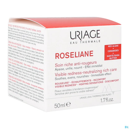 Uriage Roséliane Soin Riche Anti Rougeurs 50 mL