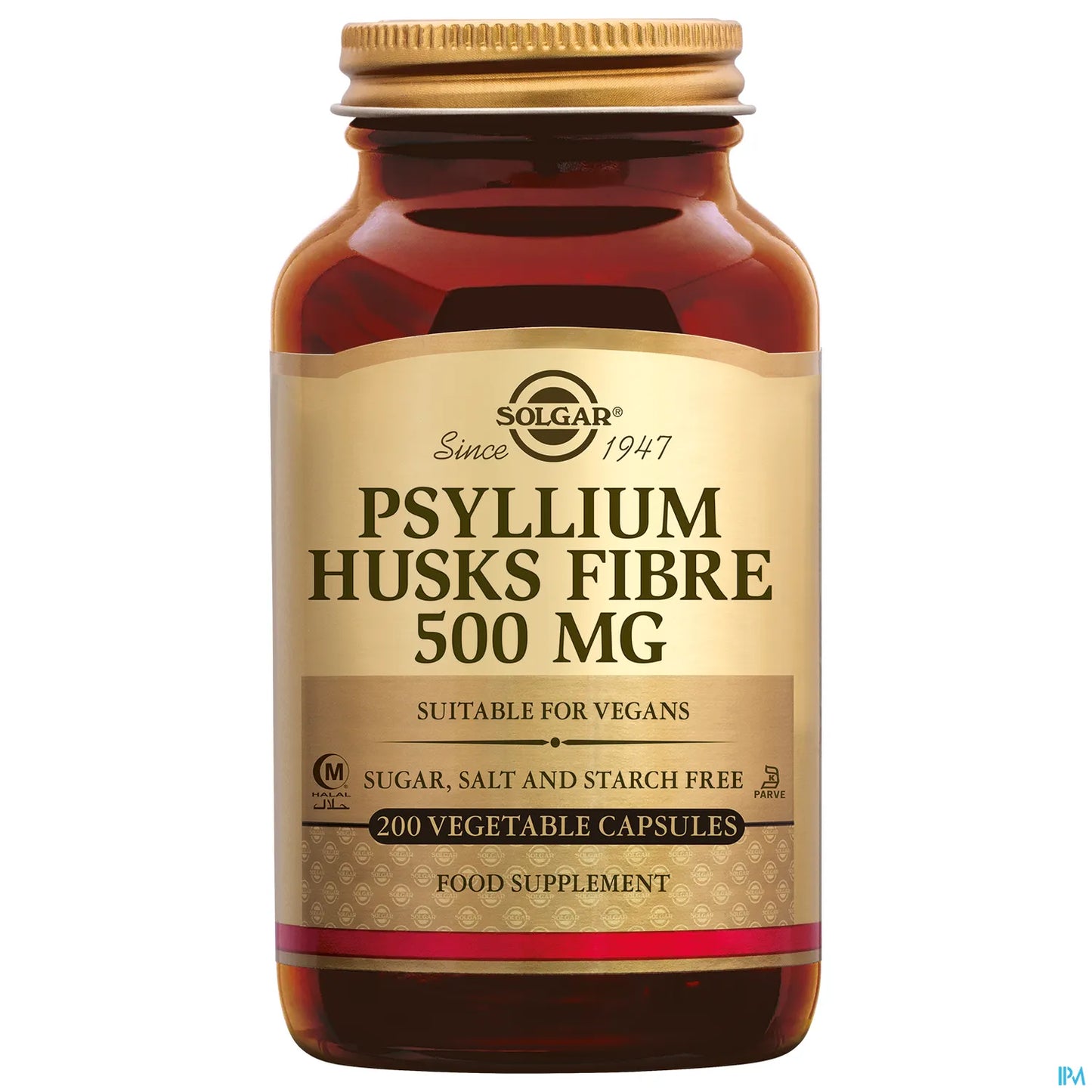 Fibra di buccia di psillio 500 mg 200 capsule vegetali