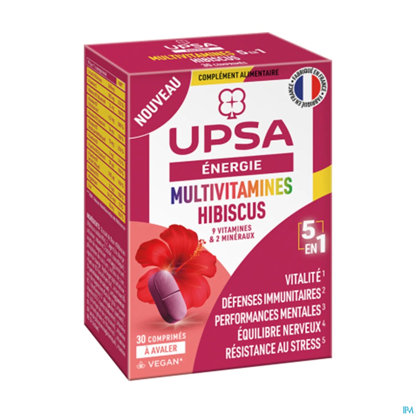 Energy Multivitamins Hibiscus 30 Tablets