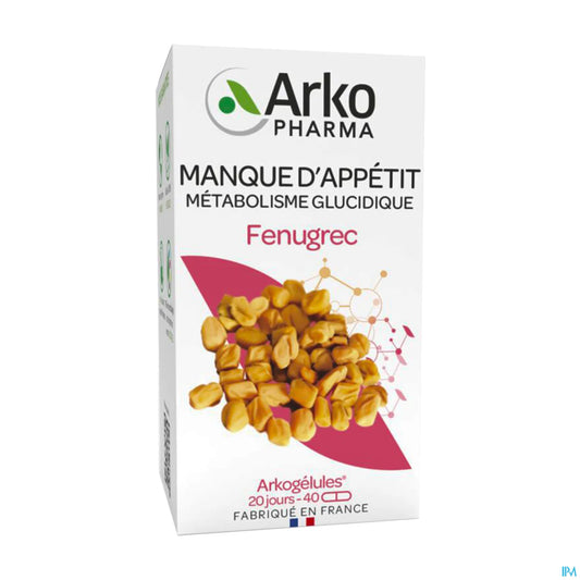 Arkogélules Bio Fenugrec 40 Gélules