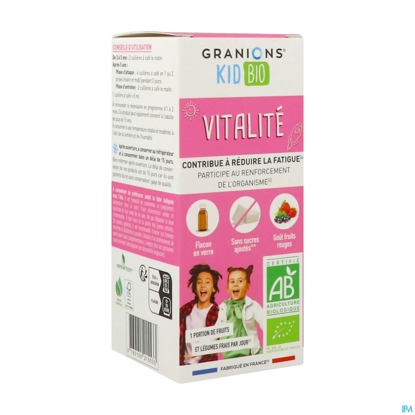 Kid Bio Vitality Syrup 125ml