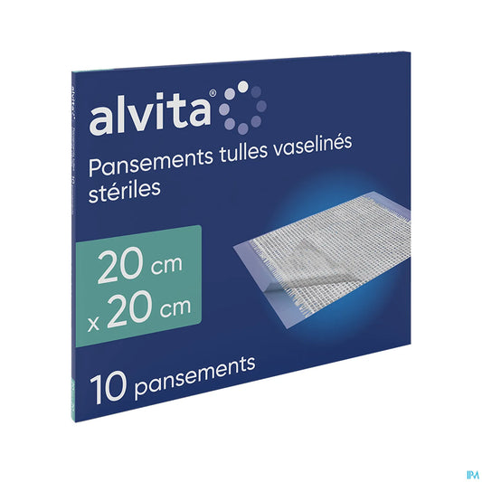 Vaseline Tulle Dressing 20x20 cm 10 Units