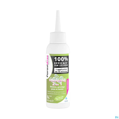 Shampooing 2en1 Anti-Poux et Lentes 100ml Avec Peigne