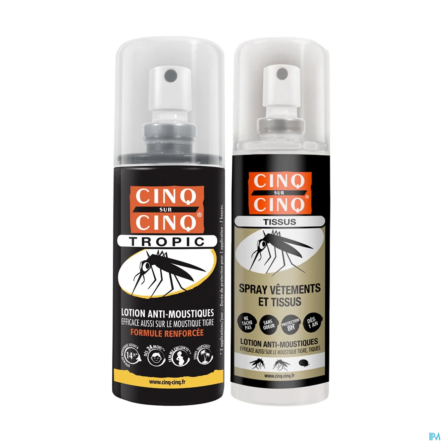 High Protection Travel Kit Tropic Spray 75ml and Clothing Spray 100ml