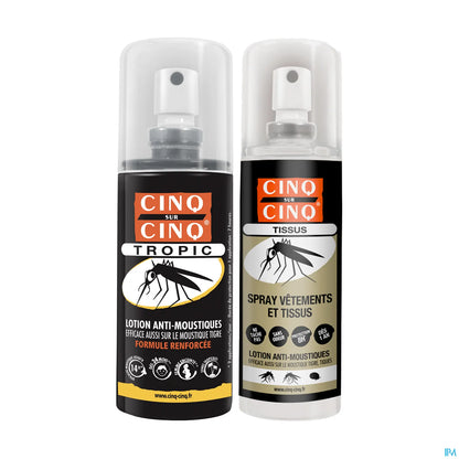 High Protection Travel Kit Tropic Spray 75ml and Clothing Spray 100ml