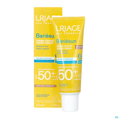 Bariésun Crème Teintée Dorée Haute Protection SPF50+ 50ml