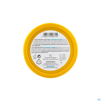 Crema Doposole al Monoi e Tamanu Biologico 200ml