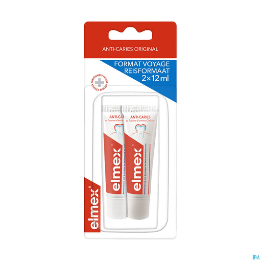 Cavity Protection Toothpaste Travel Tubes 2x12ml