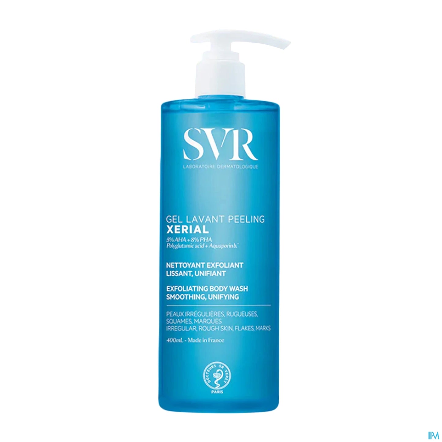 SVR Xerial Gel Lavant Peeling 400 mL