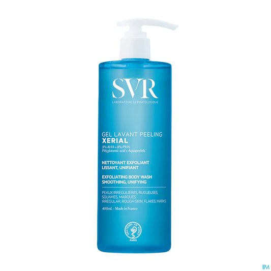 SVR Xerial Gel Lavant Peeling 400 mL