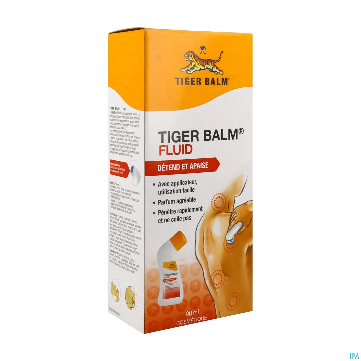 Tiger Balm Baume Du Tigre Fluide Flacon avec Applicateur 90ml