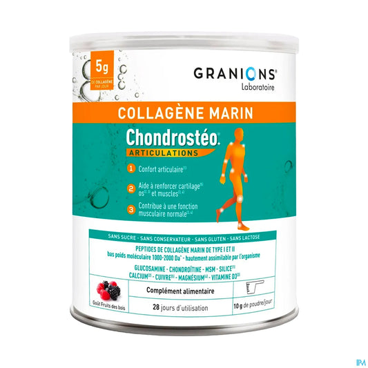 Chondrostéo Collagène Marin Articulations Poudre 280g