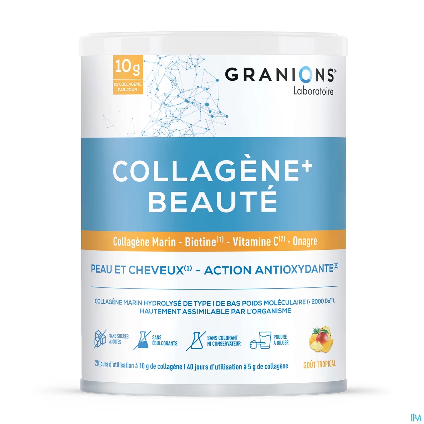 Granions Collagène+ Beauté Tropical Poudre 220 g