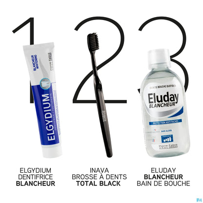Spazzolino da denti Total Black Sensitive