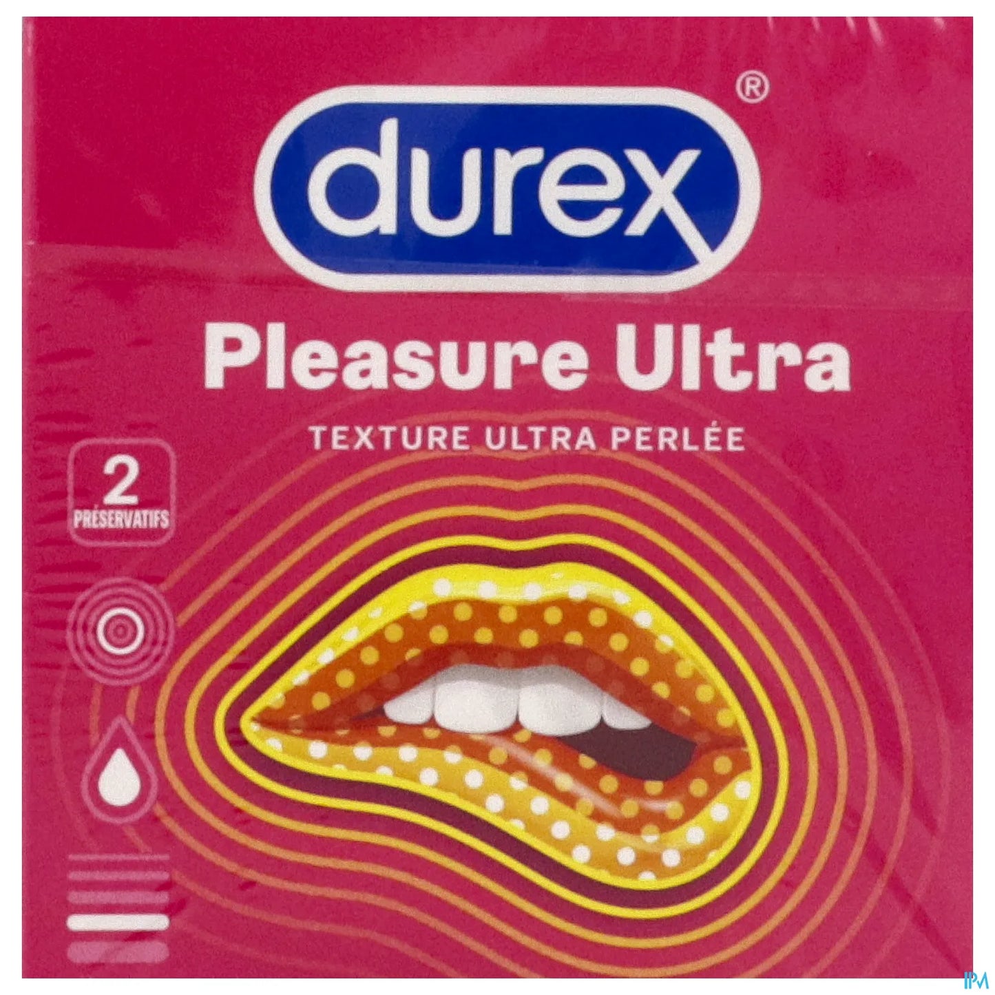 Pleasure Ultra Texture Ultra Perlée 2 Préservatifs