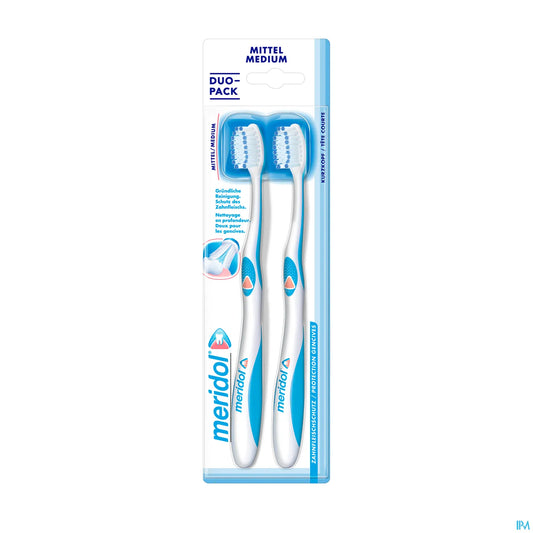 Brosse a Dents Gencives Fragiles Medium Duo Pack