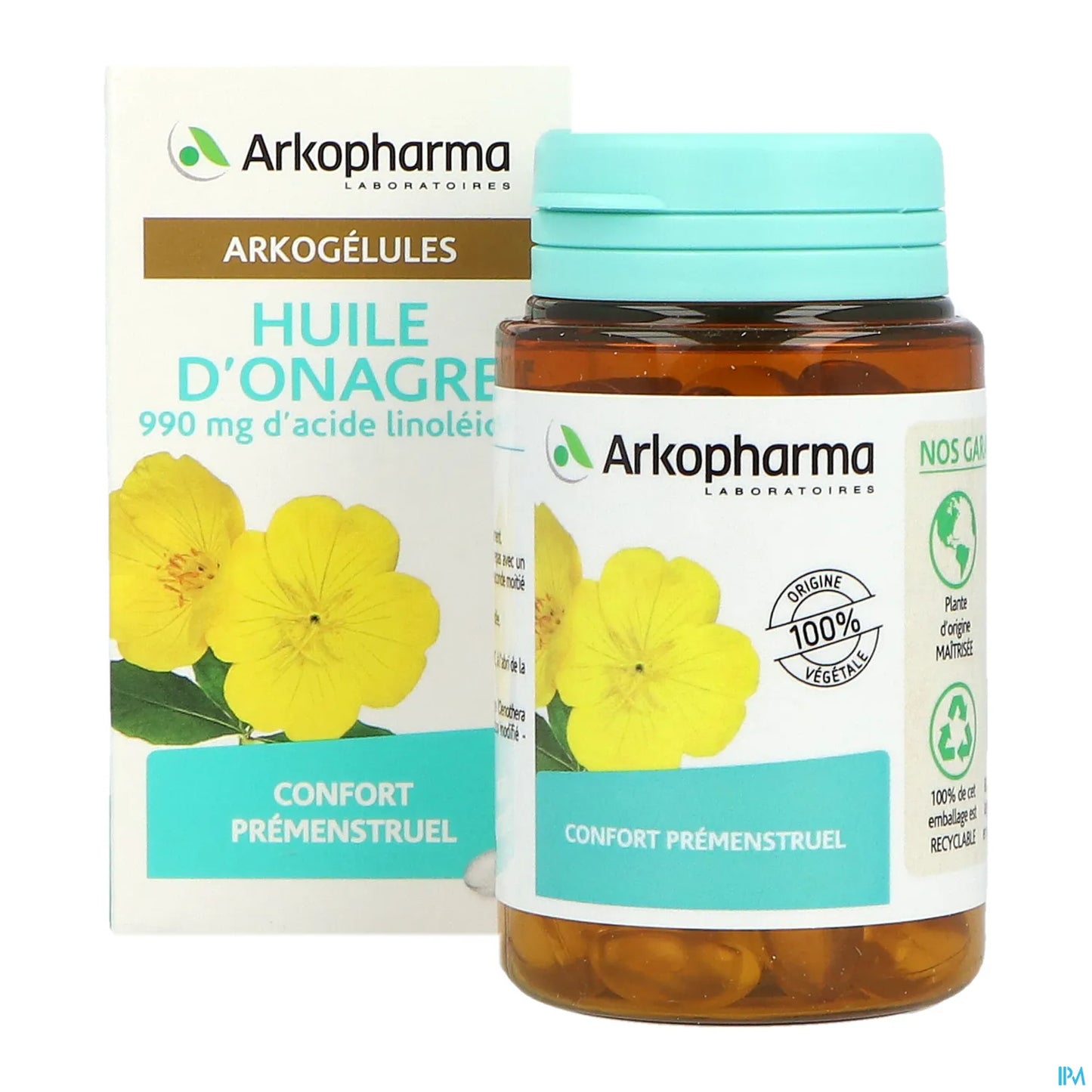 Capsule di olio di enotera biologico Arkogélules 60