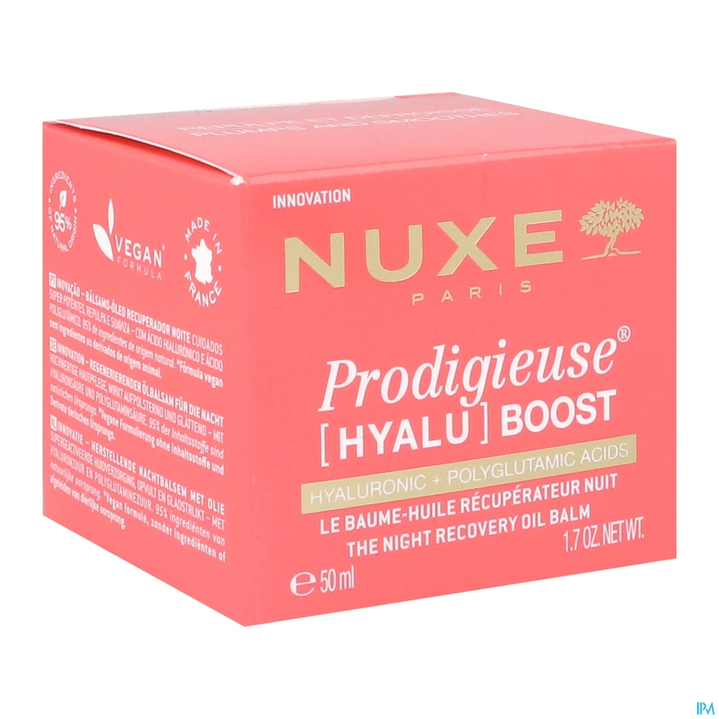 Nuxe Prodigieuse Hyalu Boost Baume Huile Récupérateur Nuit 50 mL