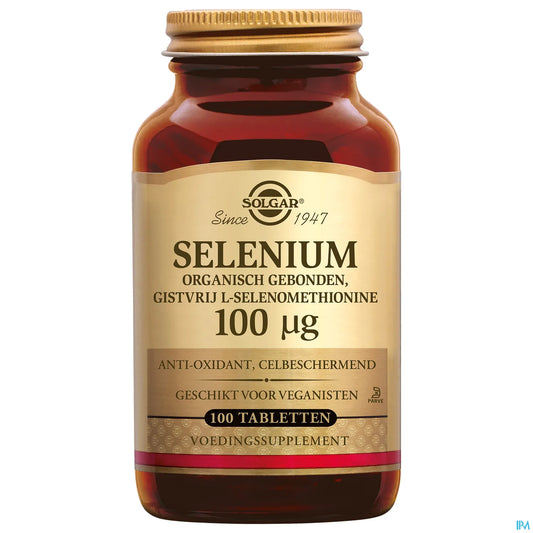 Selenium 100 mcg Sans Levure 100 Comprimés