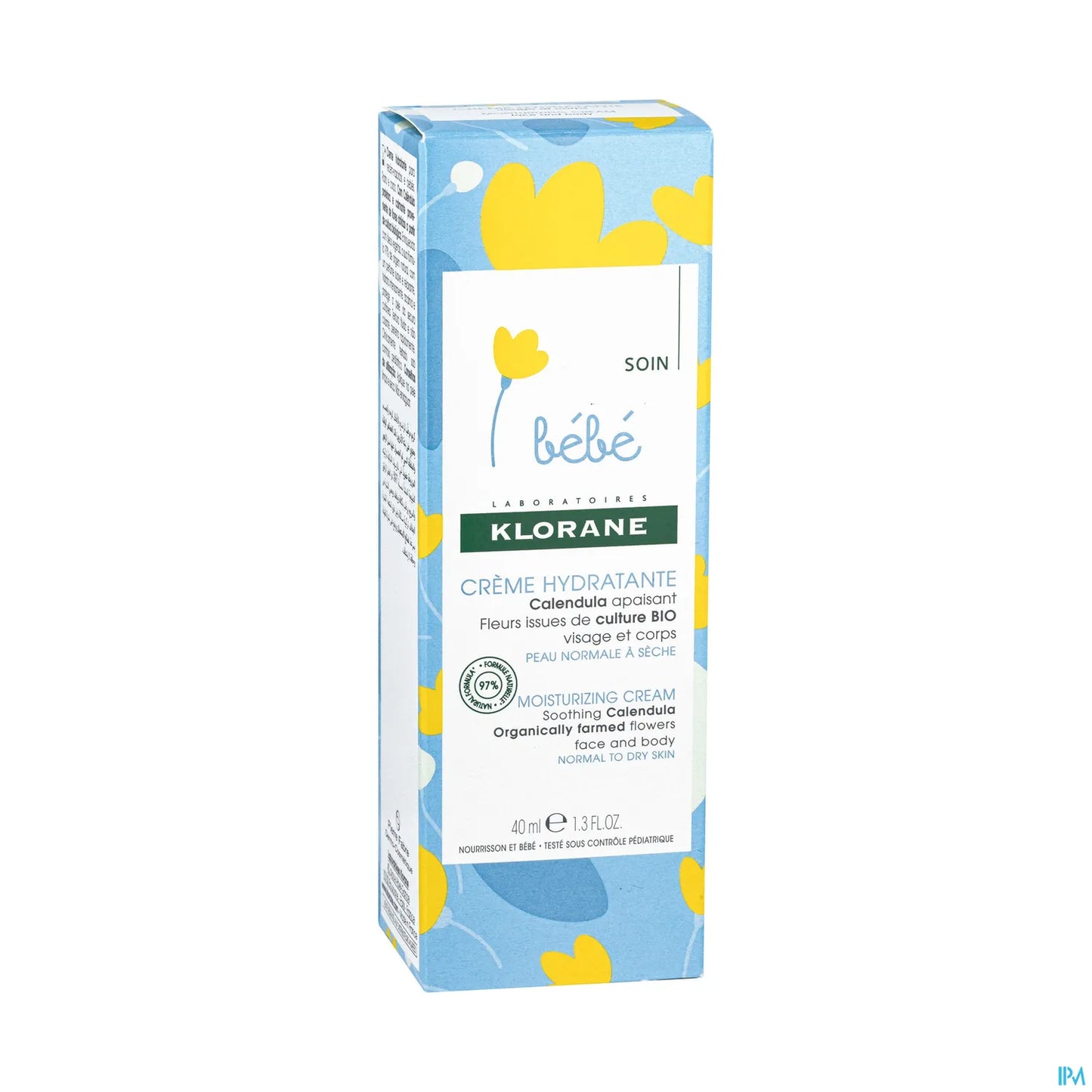 Bébé Crème Hydratante Visage et Corps 40ml