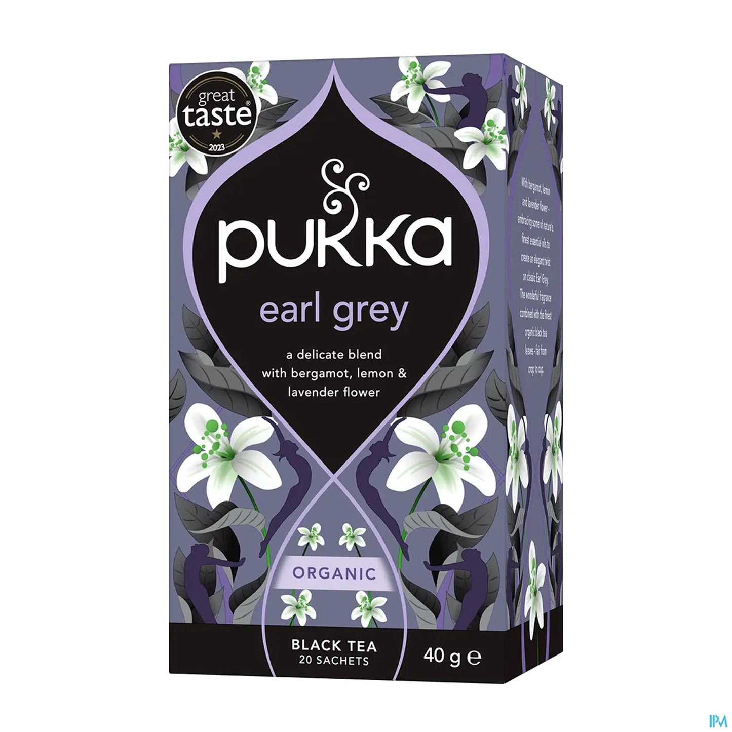 Pukka Thé Noir Earl Grey Bio Boite de 20 Sachets