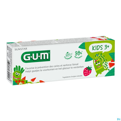 Sunstar Gum Kids Dentifrice 2-6 Ans Fraise 50ml