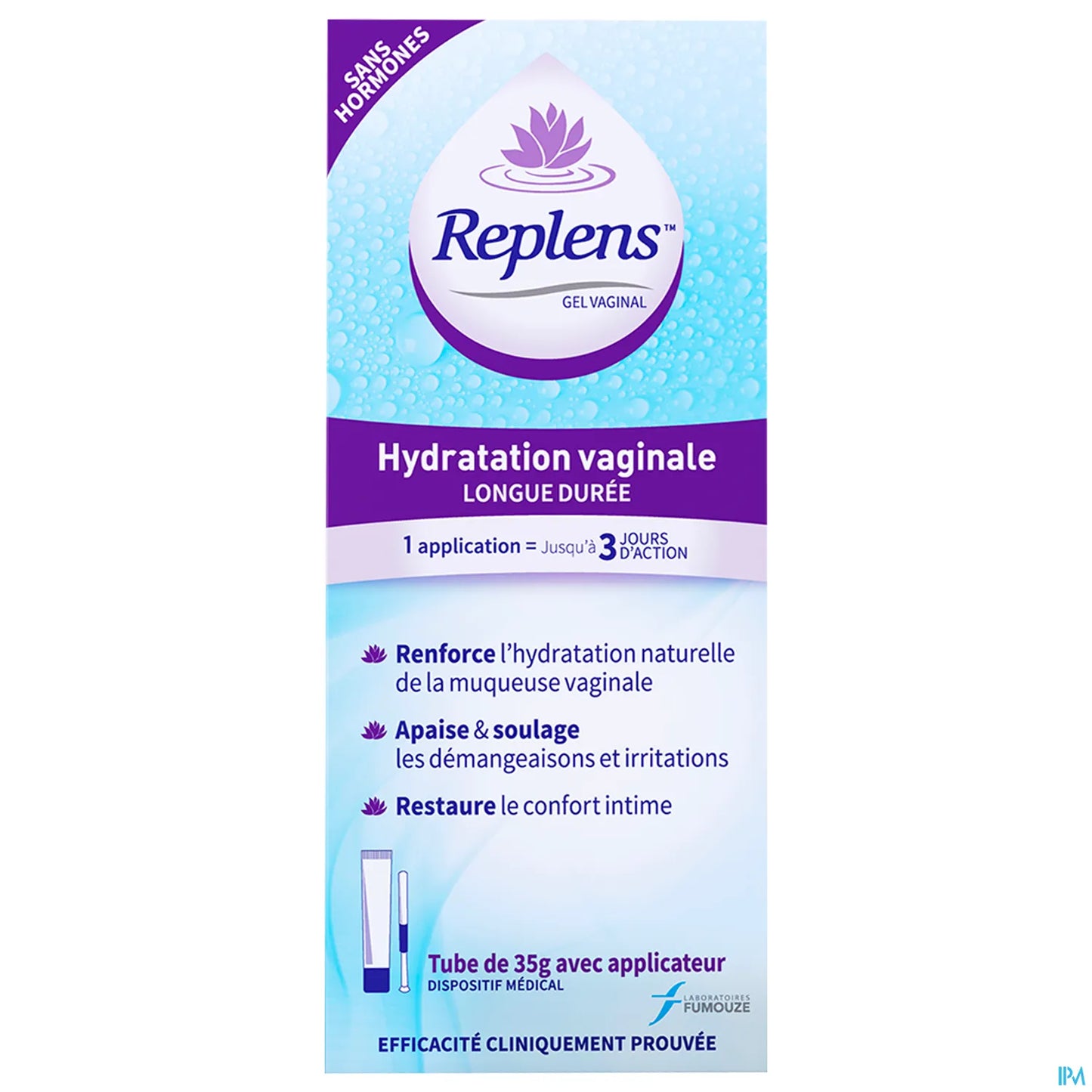 Laboratoires Fumouze Replens Vaginal Hydration Gel 35g With Applicator