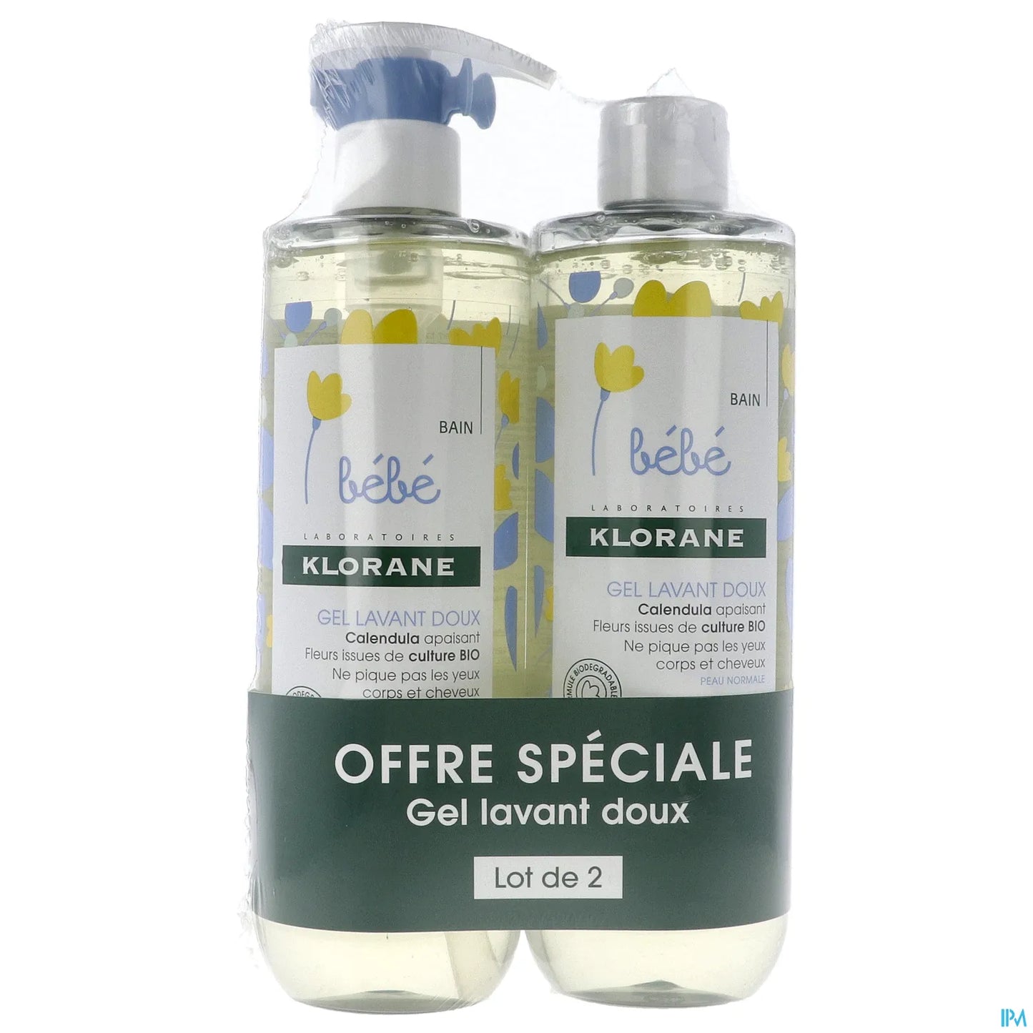 Baby Gel Detergente Delicato con Calendula Lenitiva 2x500ml
