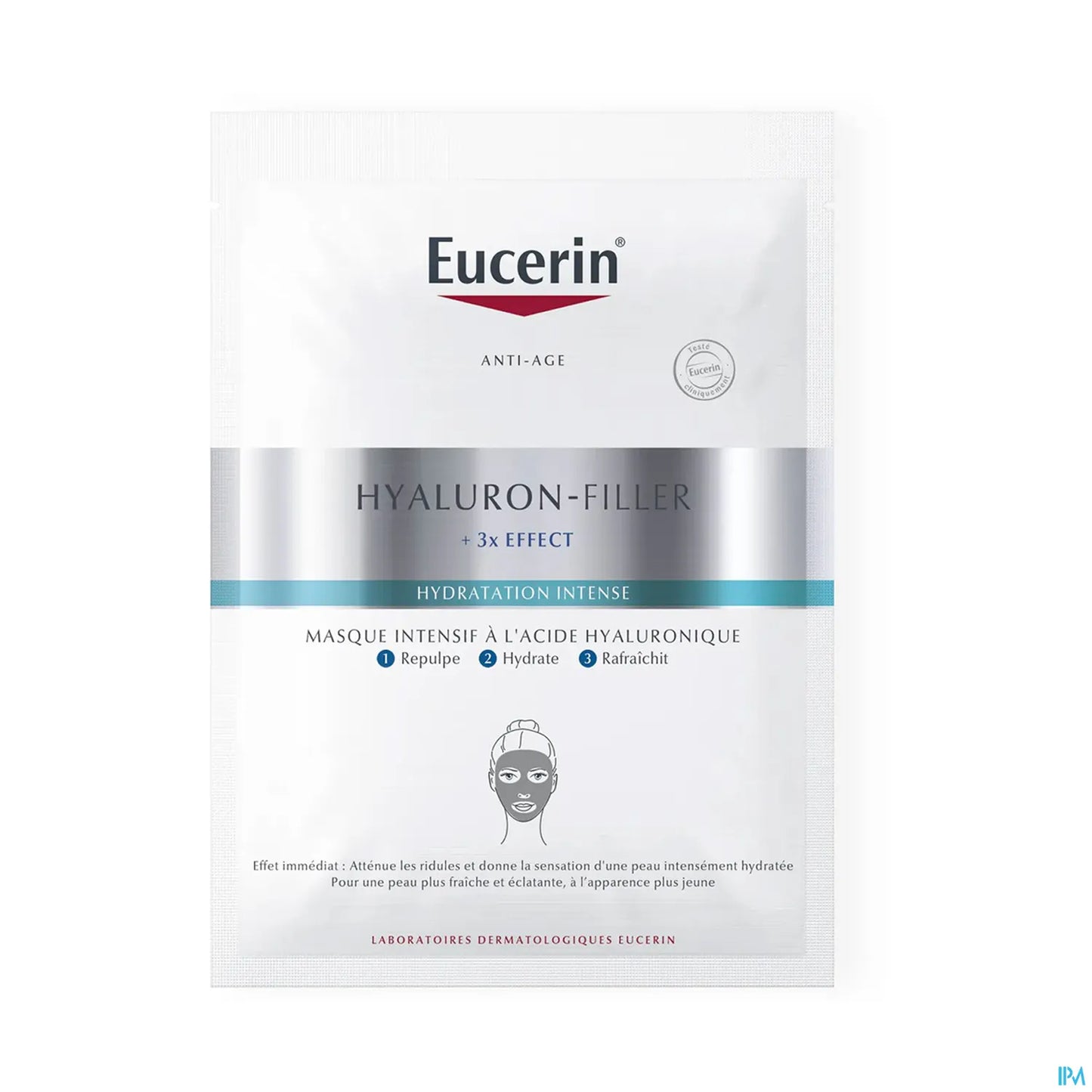 Hyaluron-Filler + 3x Effect Masque Intensif à l'Acide Hyaluronique 1 Masque