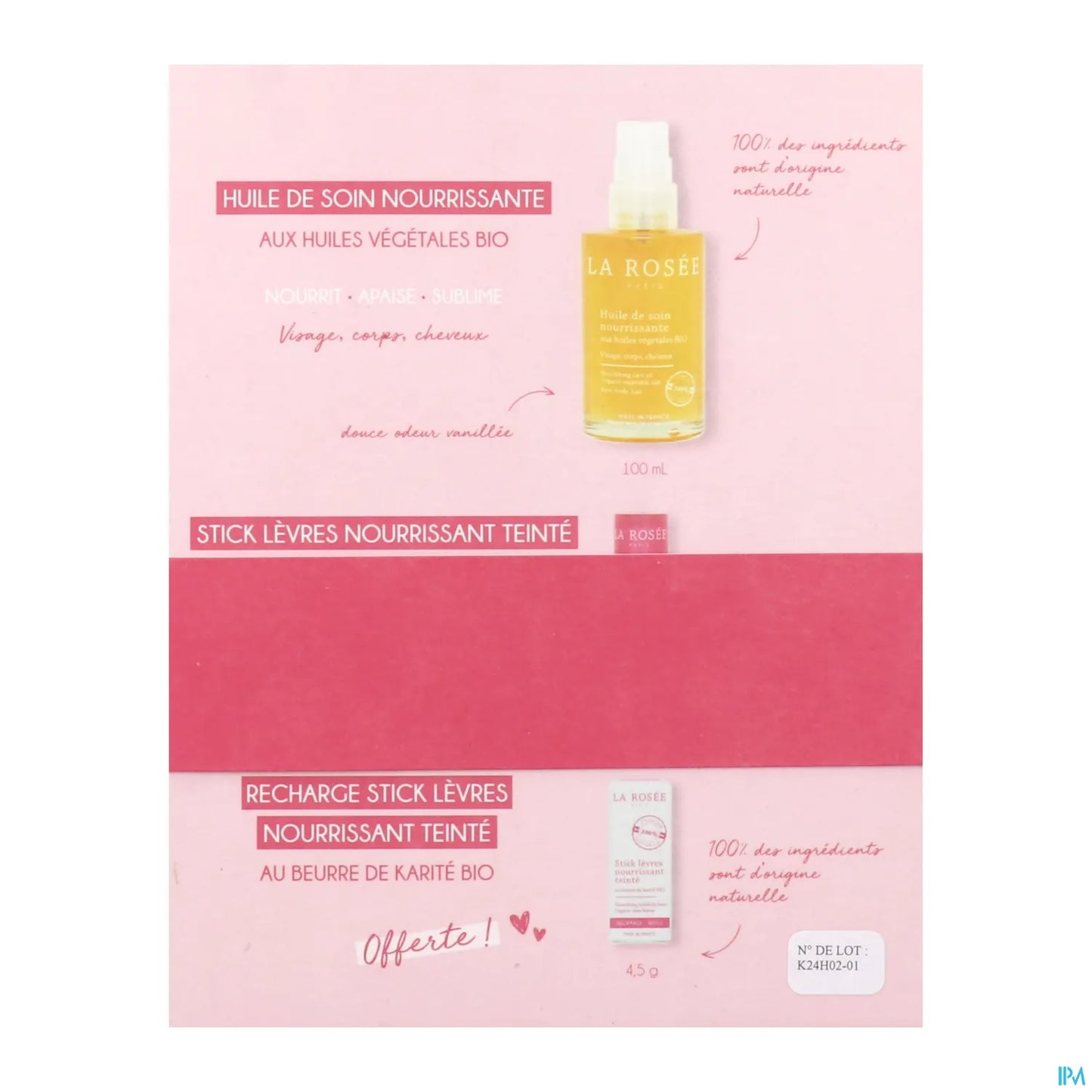 Set regalo Premium Radiance 2024 Olio per la cura e balsamo per le labbra