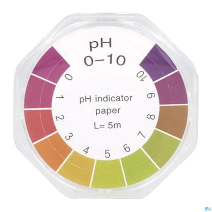 Papier pH Mesure 0 a 10 Rouleau de 5 Mètres