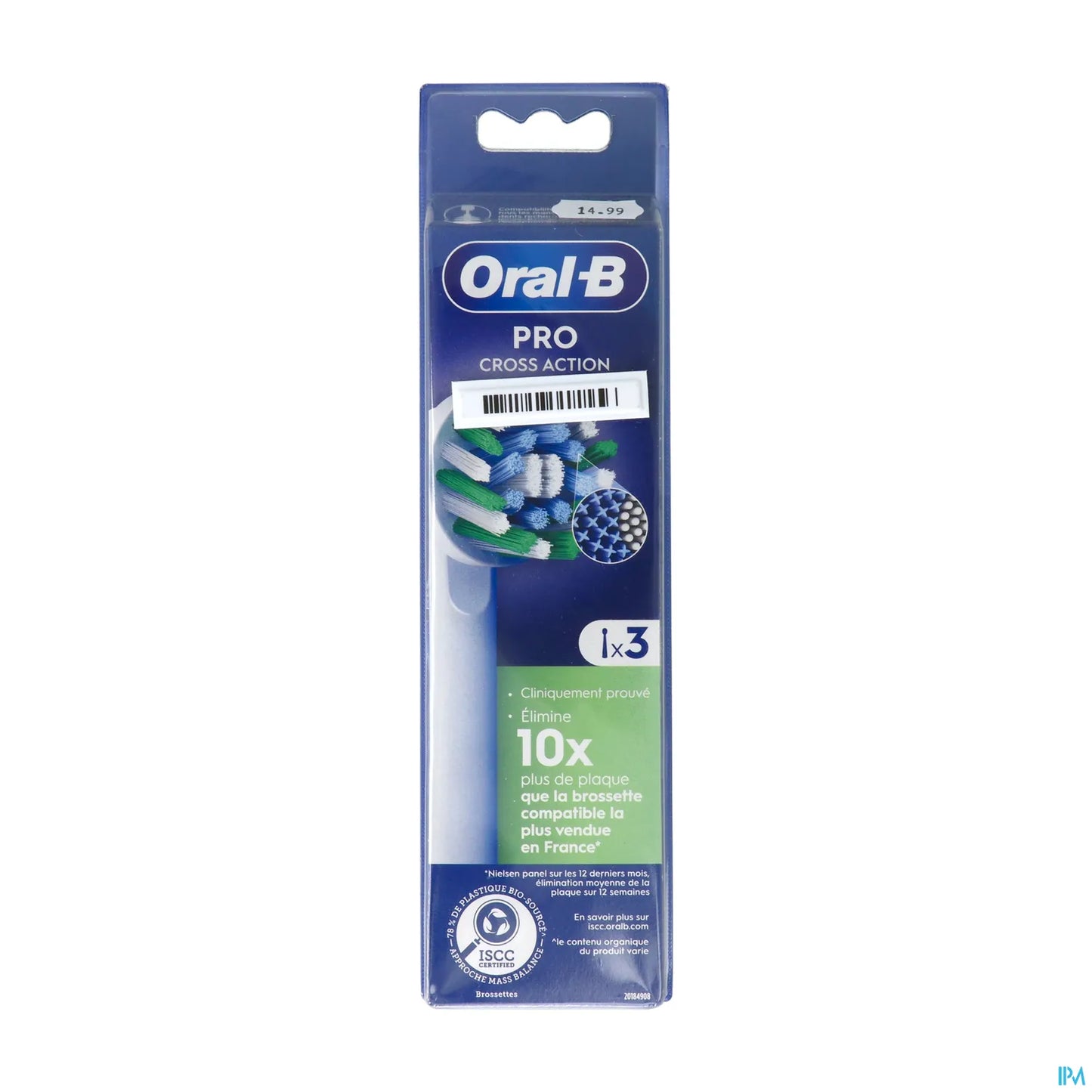 Oral-B Brossette Pro Cross Action Bte/3