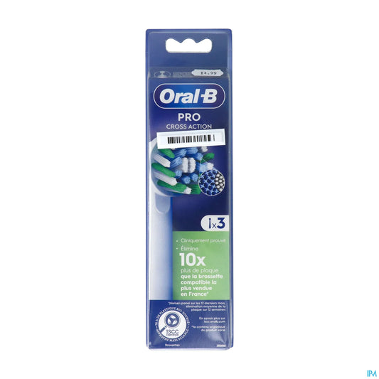 Oral-B Brossette Pro Cross Action Bte/3