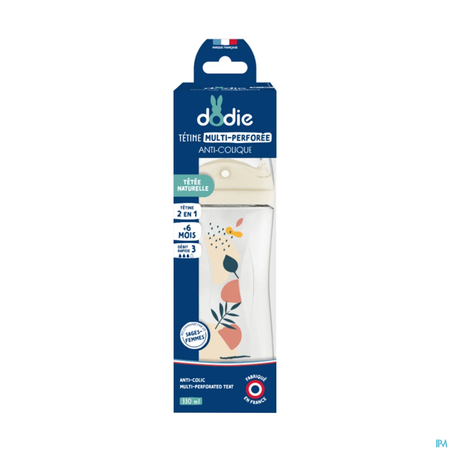 Biberon anticolica tettarella multiforata 330 ml