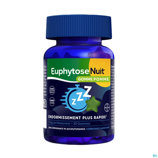 EuphytoseNuit Gummies Apple 30 Units